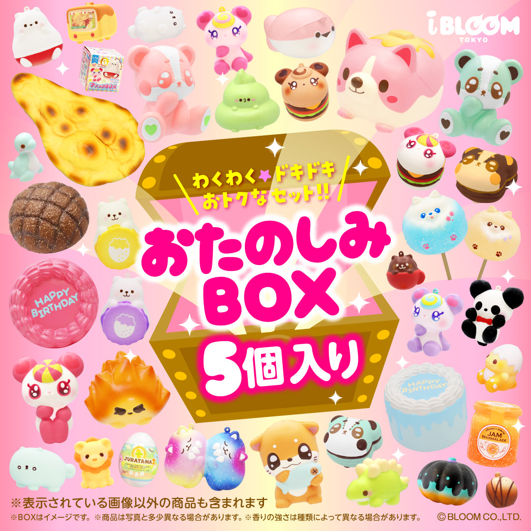 おたのしみボックス 5個入り – i-BLOOM SQUISHY OFFICIAL SHOP