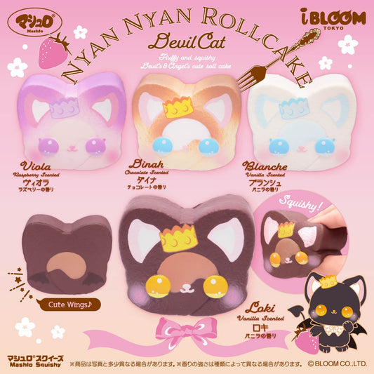 【Earn 10x the points!】Nyan Nyan Roll Cake Devil Cats