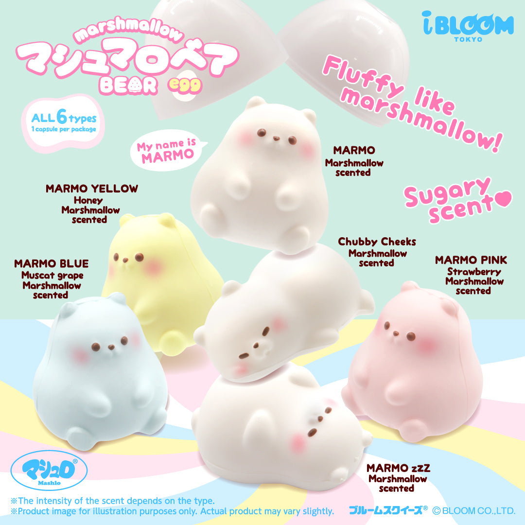 マシュマロベアのマーモ コレクション – i-BLOOM SQUISHY OFFICIAL SHOP