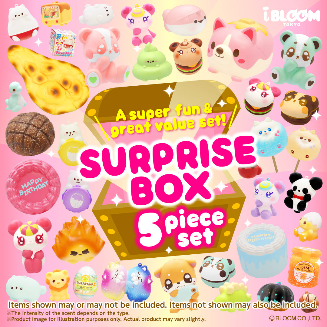 おたのしみボックス 5個入り – i-BLOOM SQUISHY OFFICIAL SHOP