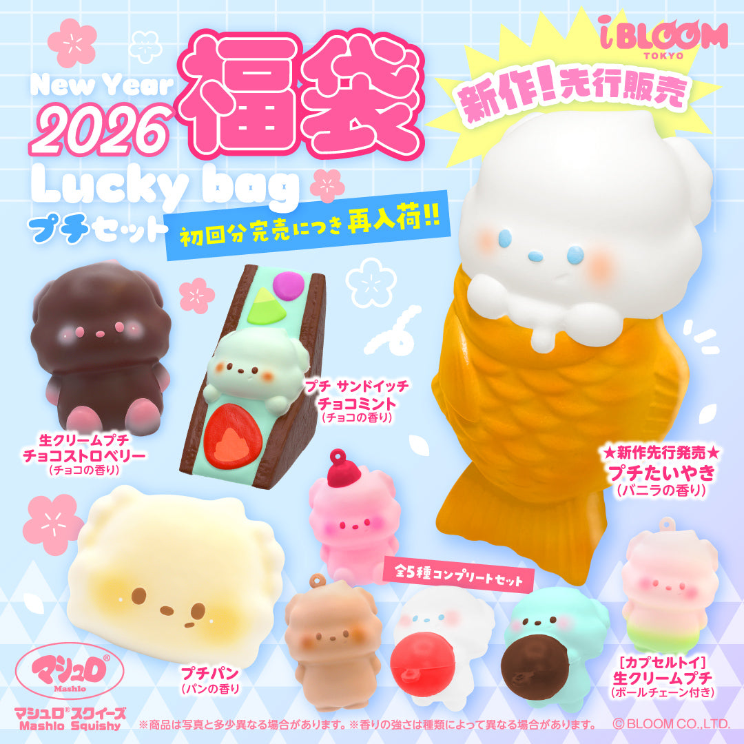 [Ships from December 22nd] 2026 Lucky Bag - Puchi Set 2