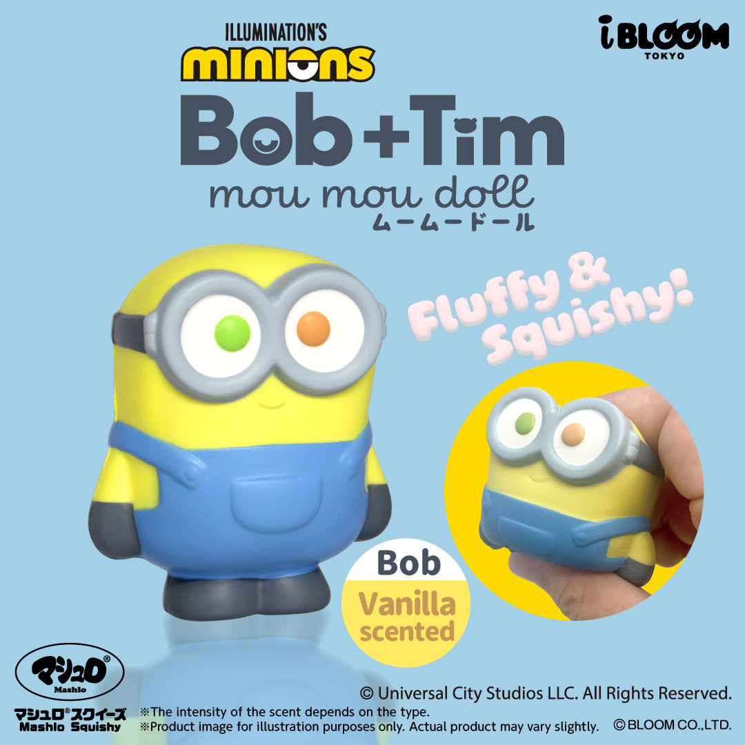 ミニオン ボブ+ティム ムームードール – i-BLOOM SQUISHY OFFICIAL SHOP