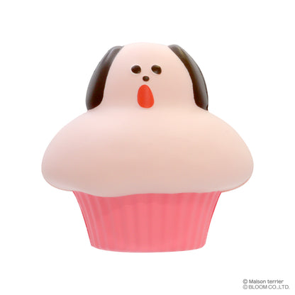 Maison Terrier Cupcake dog squishy
