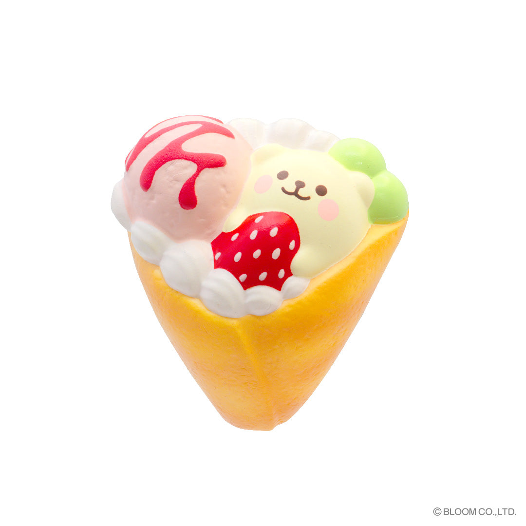 Marshmallow Bear's Strawberry Crepe Mini