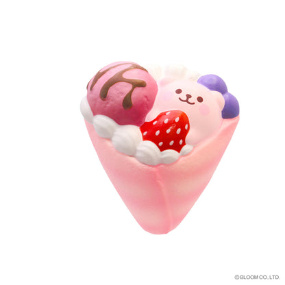 Marshmallow Bear's Strawberry Crepe Mini