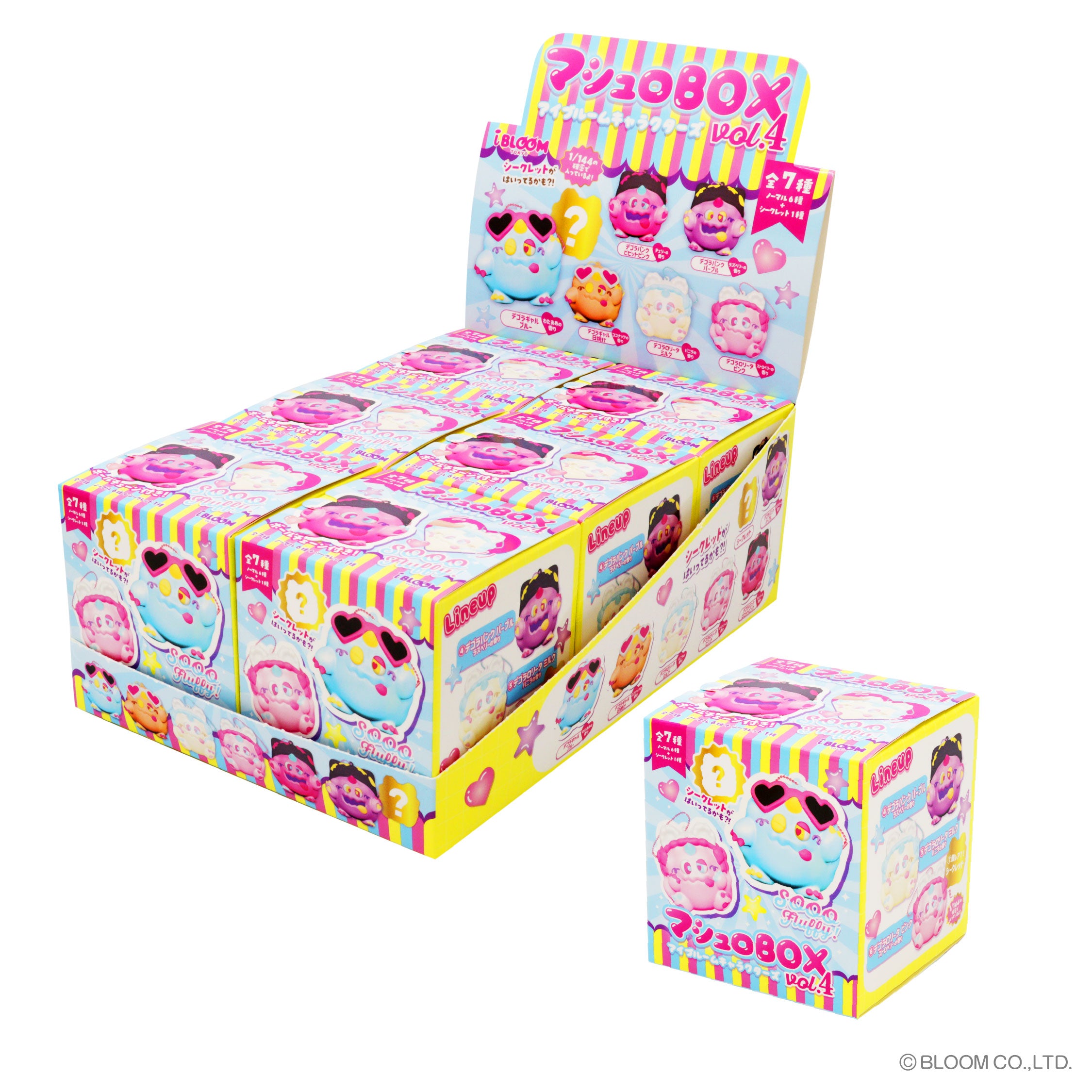 マシュロBOX アイブルームキャラクターズ vol.4 – i-BLOOM SQUISHY