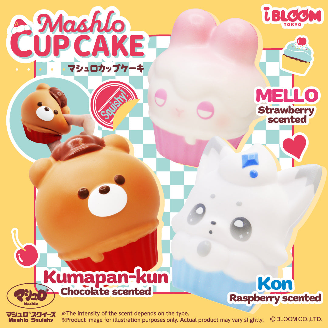 【Ships from June 11th】Mashlo Cupcake  ※If purchased with regular items, all items will be shipped together from June 11th