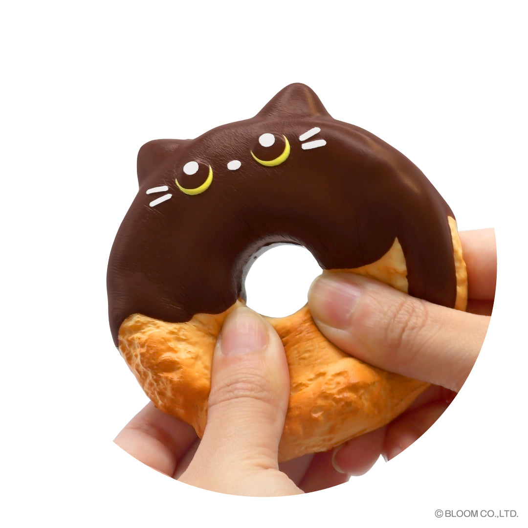 iBLOOM オールドファッションねこ クロワッサン スクイーズ 3種 Old-Fashioned Donut Cat – i-BLOOM SQUISHY OFFICIAL SHOP