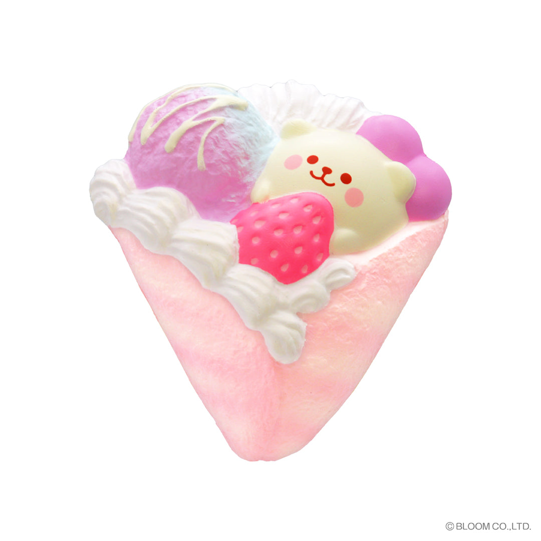 Marshmallow bear's Strawberry Crepe