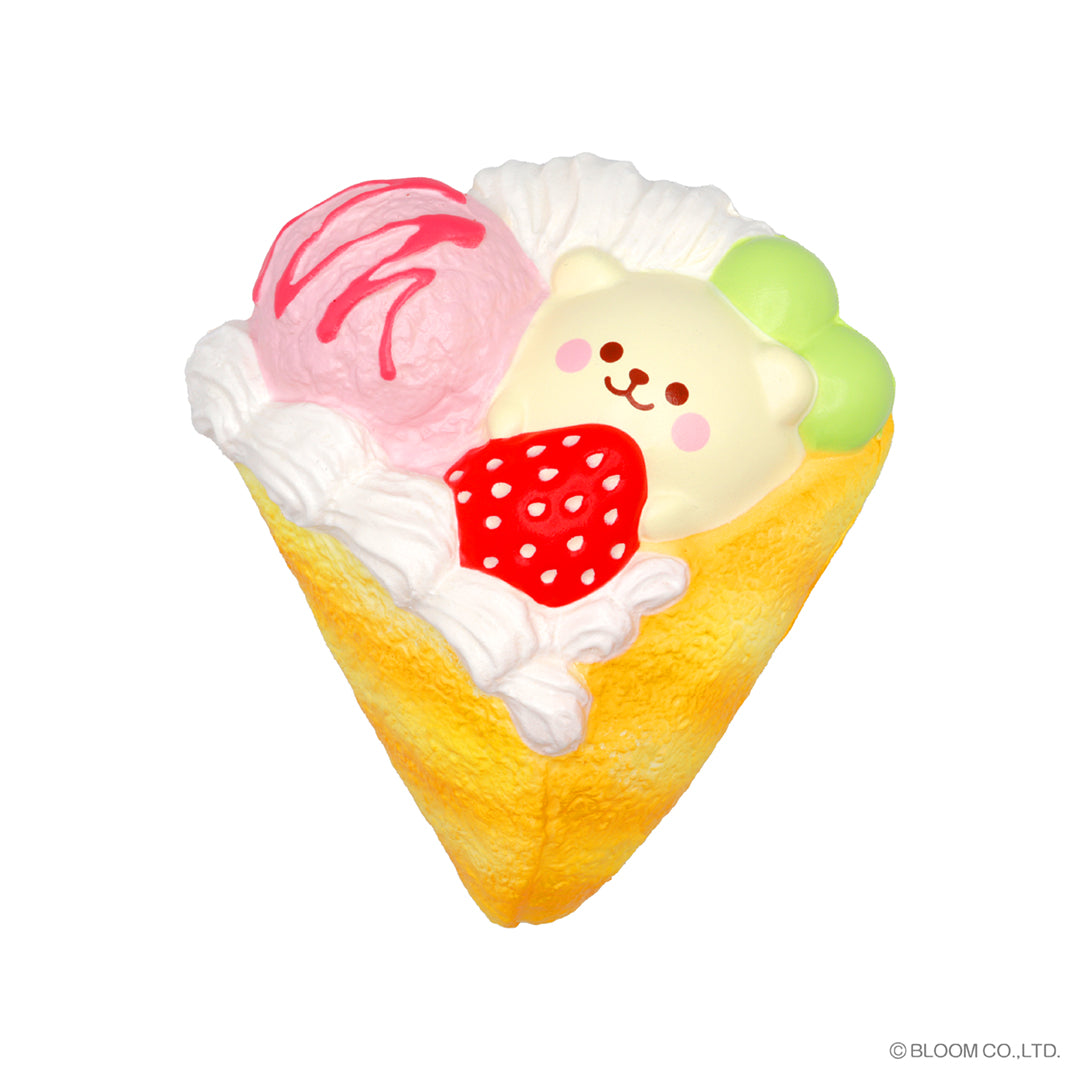 Marshmallow bear's Strawberry Crepe