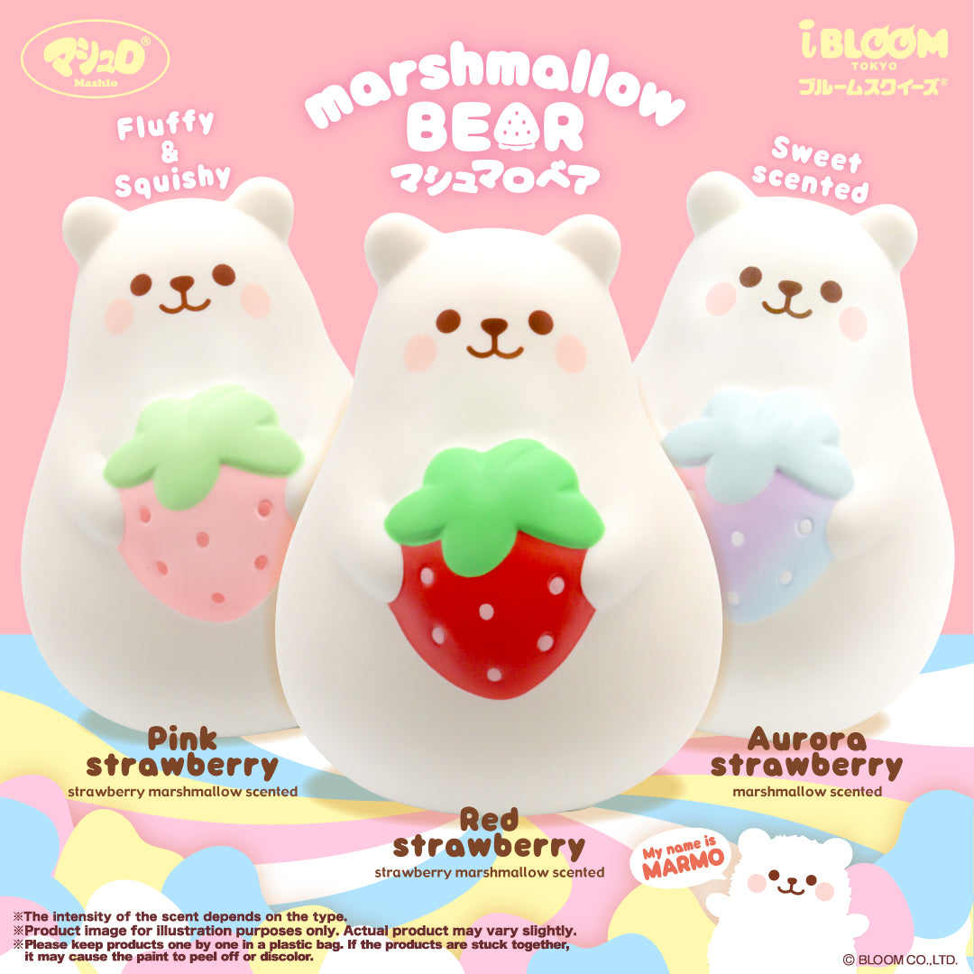 Marshmallow Bear – i-BLOOM SQUISHY OFFICIAL SHOP